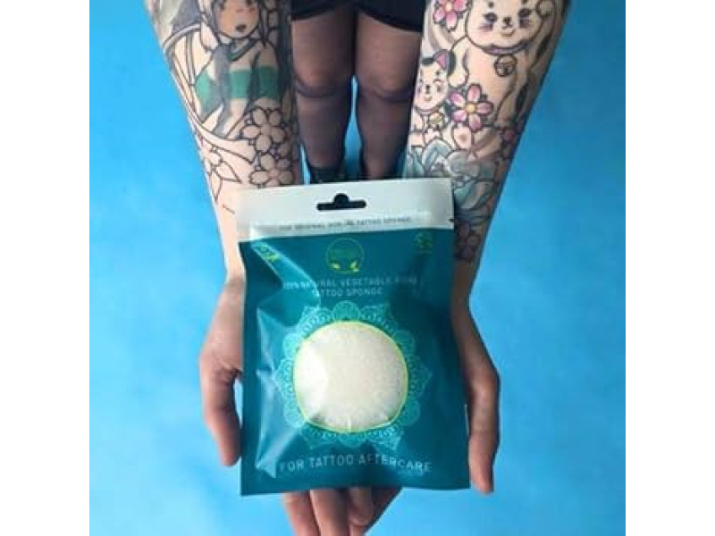 Konjac Sponge Tattoo
