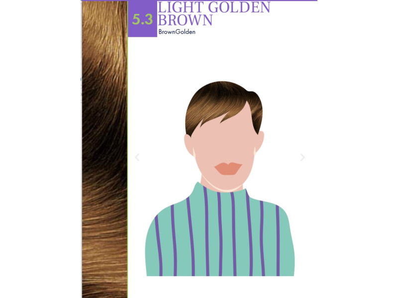 FlowerTint Light Golden Brown 5.3 