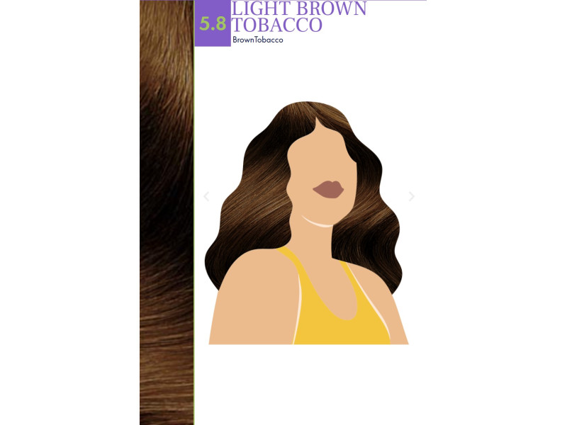 FlowerTint Light Tobacco Brown 5.8 