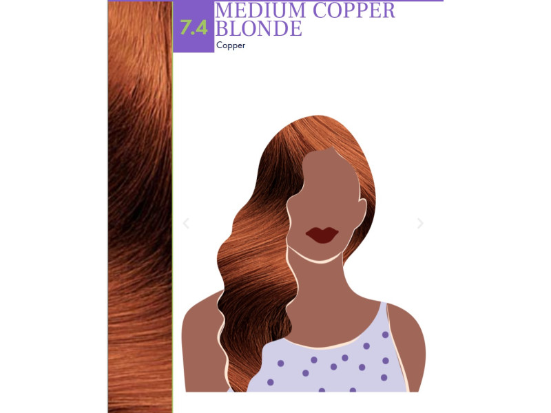 FlowerTint Medium Copper Blonde 7.4