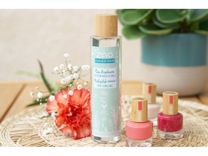 Zao Organic Nail Polish Remover – Βιολογικό υγρό αφαίρεσης βερνικιού χωρίς ακετόνη