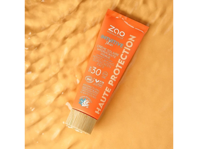 Zao Organic Skin Intuitive Moisturising Face Sunscreen SPF 30