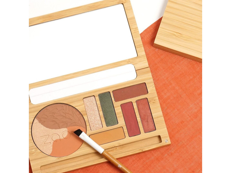 Zao Organic Terra Toscana Palette – Βιολογική πολυχρηστική παλέτα μακιγιάζ για πρόσωπο, μάτια & χείλη