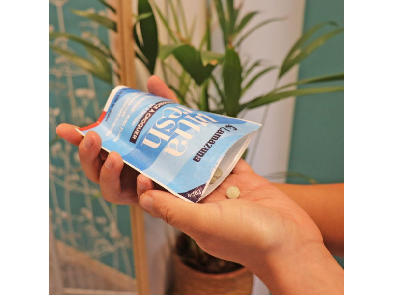 Lamazuna Toothpaste Tabs - Greenfresh - Nettle Powder & Mint Flavour - COSMOS Organic