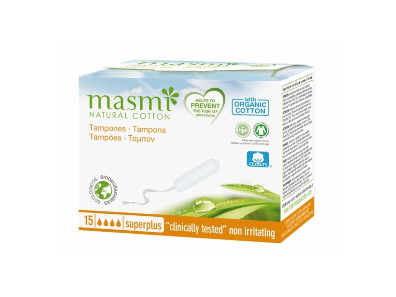 Masmi Organic Cotton Digital Tampon – Super Plus