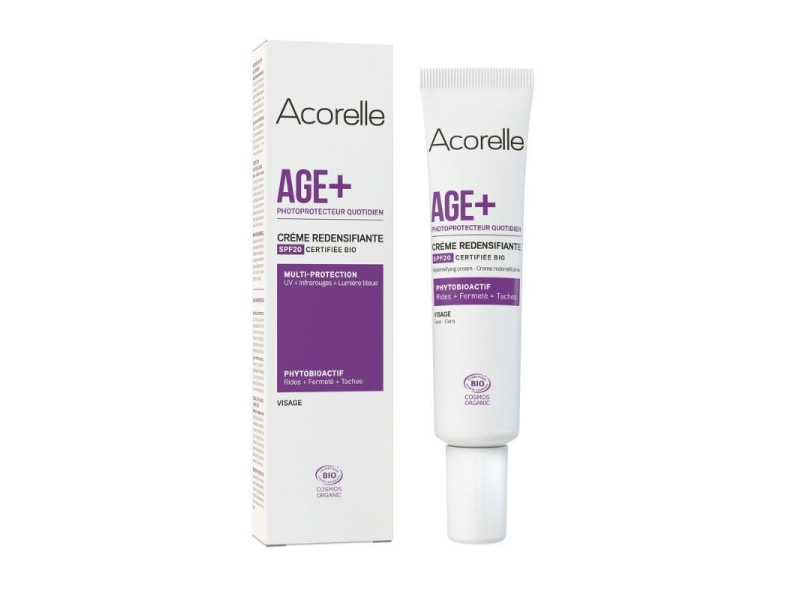 Acorelle Certified Organic Age+ Redensifying Cream SPF20