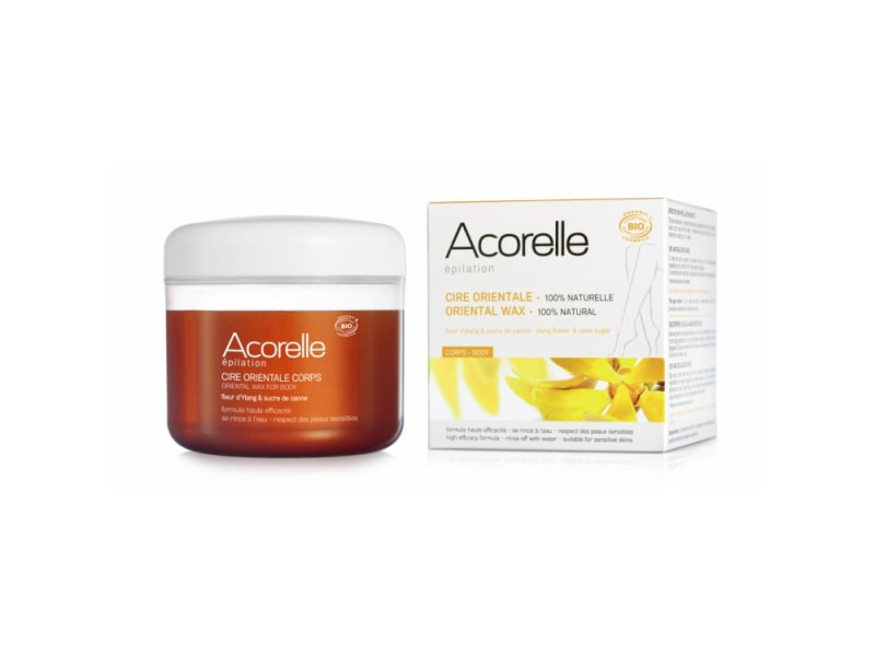 Acorelle Oriental Wax with Certified Organic Strip 300gr