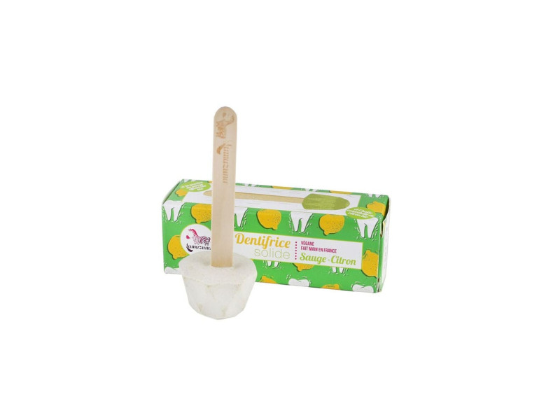 Lamazuna Solid Toothpaste - Sage & Lemon