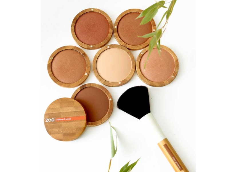 Zao Organic Mineral Cooked Powder – Βιολογική baked πούδρα για ηλιοκαμένο & ομοιόμορφο αποτέλεσμα