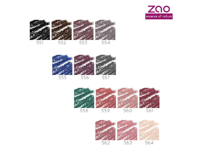 Zao Organic Multi Purpose Pencils – Βιολογικά, Vegan μολύβια χειλιών