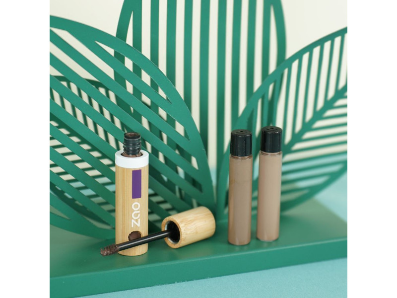 Zao Organic Eyebrow Fixing Gel – Διάφανο τζελ φρυδιών με βιολογική σύνθεση