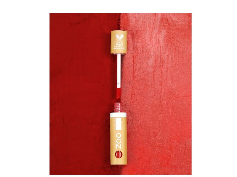 Zao Organic Daring Lip Ink The Red  Refill – Κόκκινο υγρό ματ κραγιόν με έντονη απόδοση & διάρκεια (ανταλλακτικό)