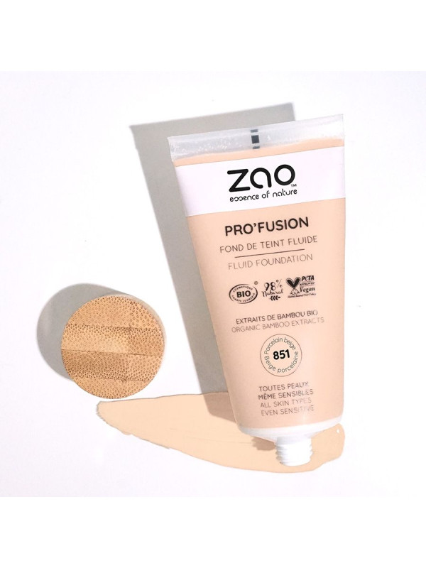 Zao Organic Pro’Fusion Fluid Foundation – Βιολογικό Υγρό foundation