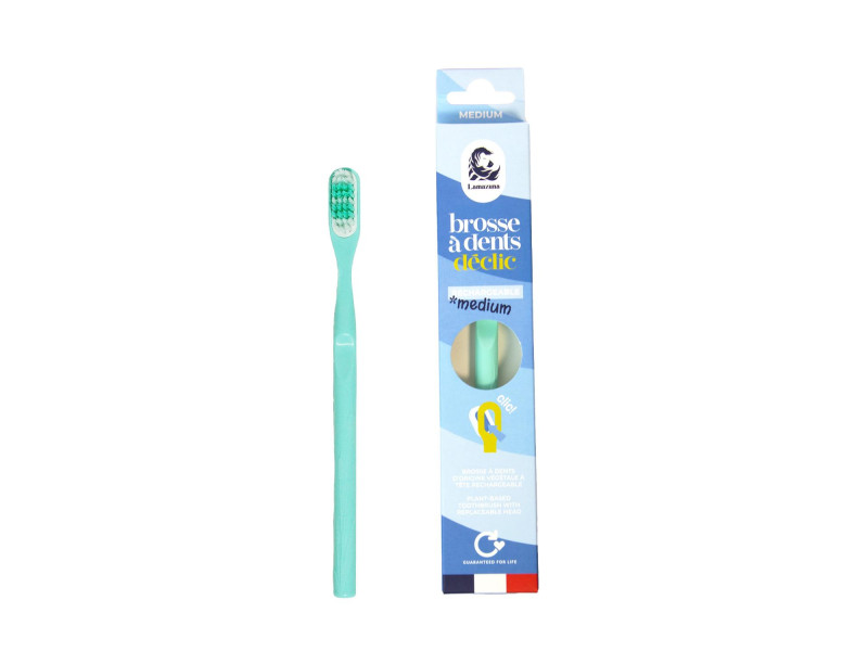 Lamazuna replaceable-head toothbrush, Medium