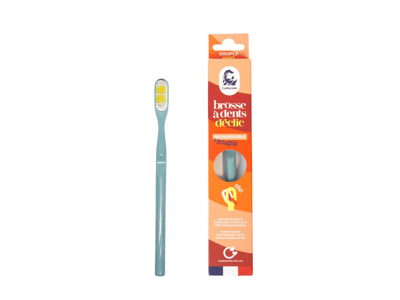 Lamazuna replaceable-head toothbrush, Soft