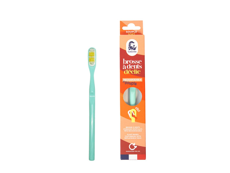 Lamazuna replaceable-head toothbrush, Soft