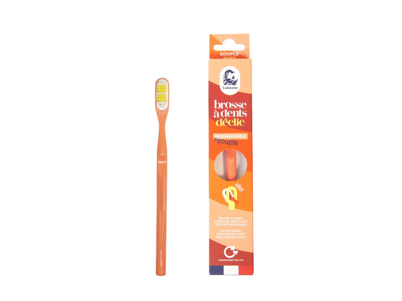 Lamazuna replaceable-head toothbrush, Soft